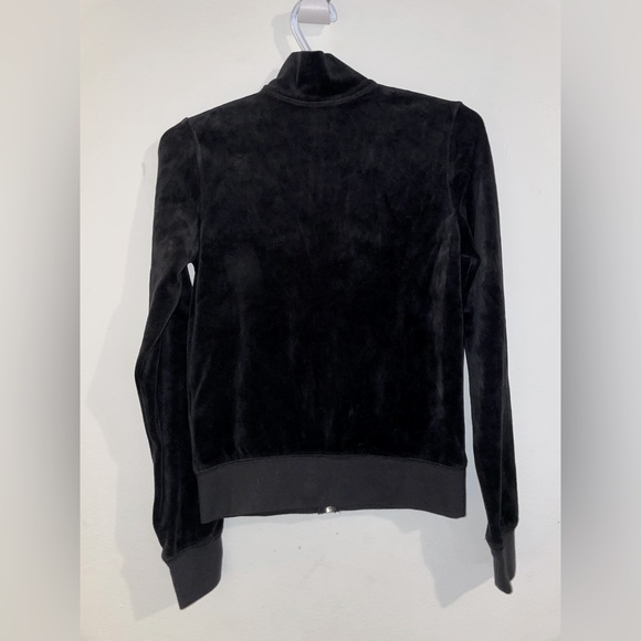 Juicy Couture Black Label Trk Velour Fairfax Jacket - Picture 2 of 6